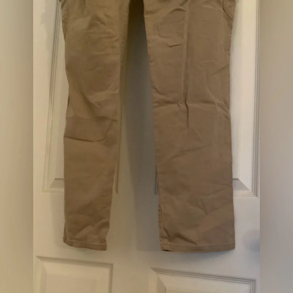 SOFT COTTON CHINO, BOYFRIEND CARGO PANTS. - Picture 10 of 11